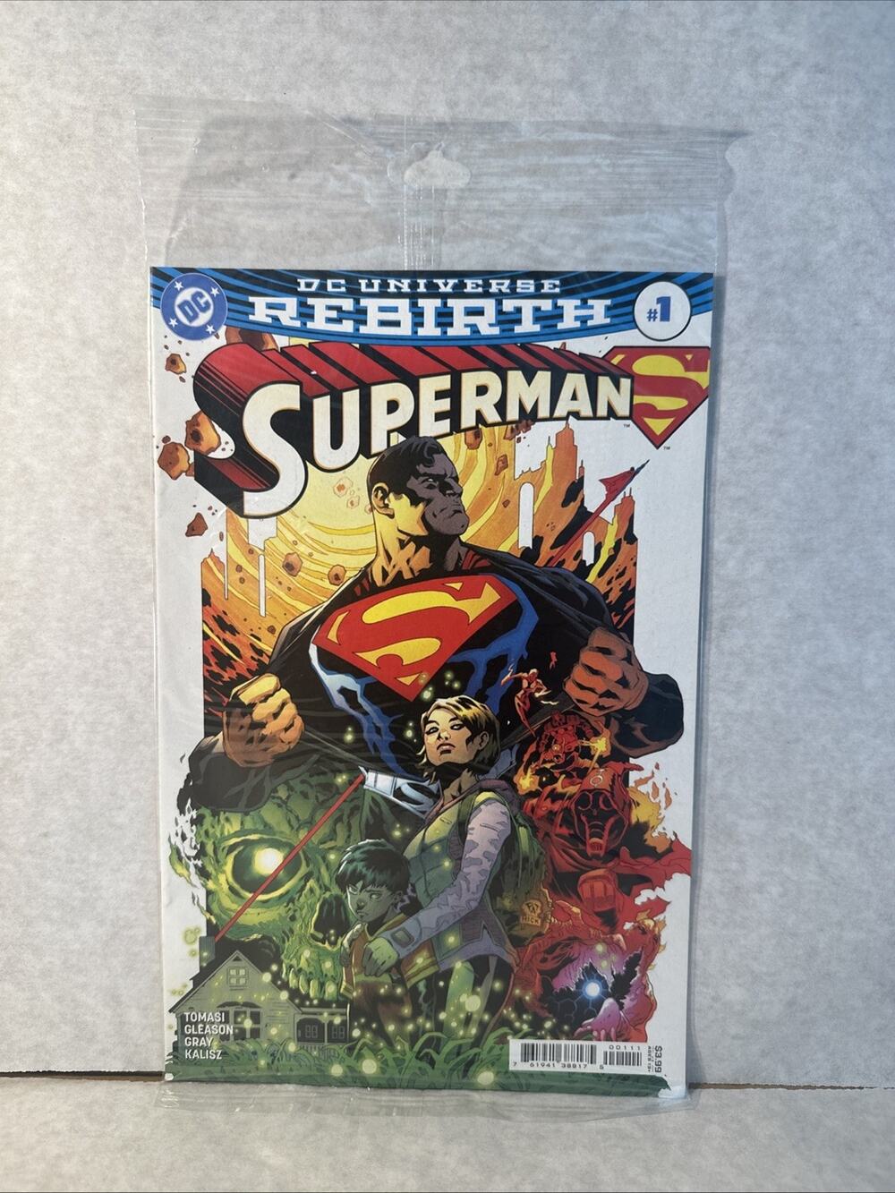 DC UNIVERSE REBIRTH SUPERMAN #1